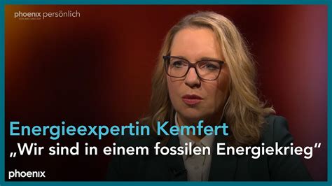 Phoenix Pers Nlich Energieexpertin Claudia Kemfert Zu Gast Bei Eva