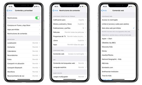 C Mo Bloquear O Restringir Sitios Y P Ginas Web En Tu Iphone Mira