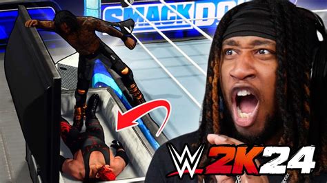 WWE 2K24 MyRISE 4 THIS CASKET MATCH Vs KANE ALMOST ENDED MY CAREER