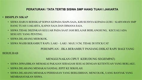 TATA TERTIB SISWA Pptx