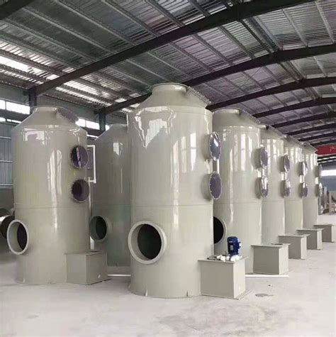 Outlet Purification Tower Gas Scrubber Active Carbon Columns Exhaust