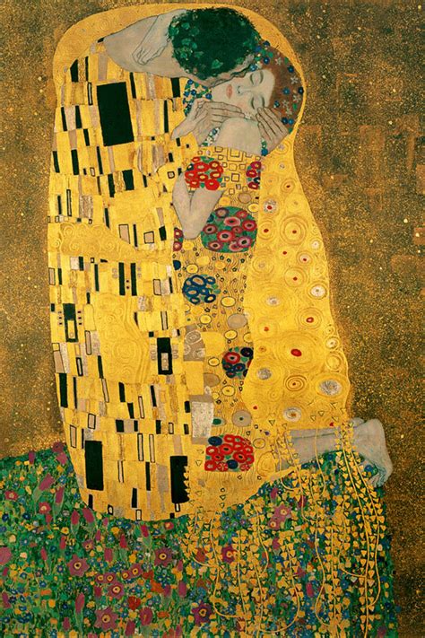 Plakat Pocałunek Gustav Klimt 50x70 cm reinders Sklep EMPIK