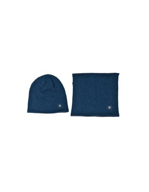 Set Cappello E Scaldacollo Blu Bambino Ssc Napoli