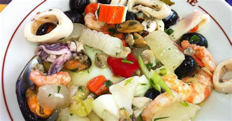 Recette Salade De Fruits De Mer Tha G