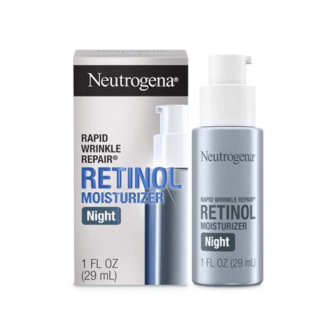 Neutrogena Rapid Wrinkle Repair Retinol Night Cream 1 0 Fl Oz E