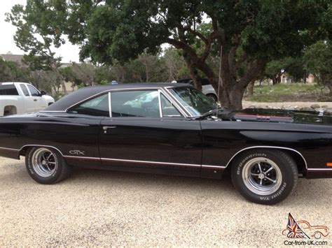 1969 Plymouth Gtx Black Perfect Condition