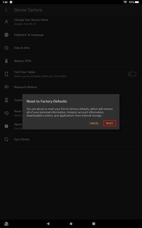 How To Hard Reset An Amazon Fire Tablet Android Authority