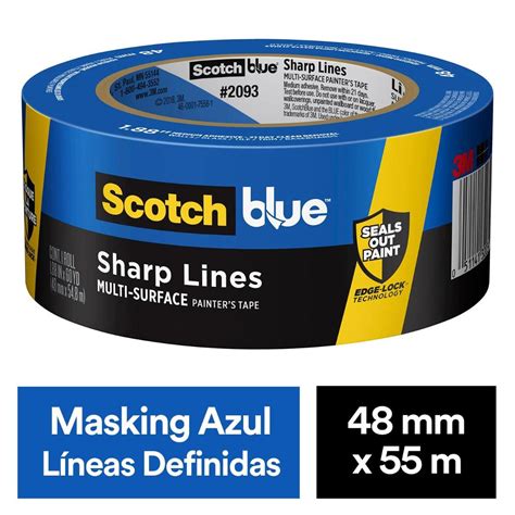 Cinta Masking M Scotchblue Mmx M L Neas Definidas The Home