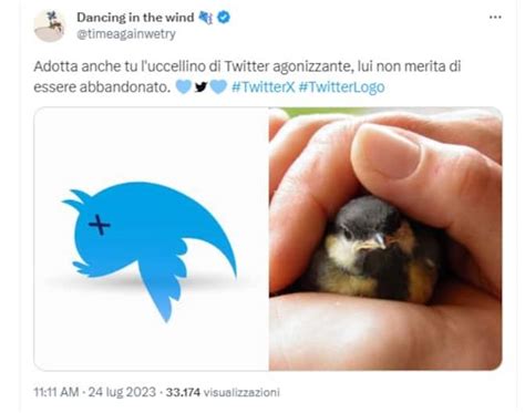 Cambio logo Twitter dall uccellino alla X i meme più divertenti sui