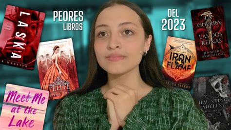 PEORES lecturas del año MaryBuks YouTube