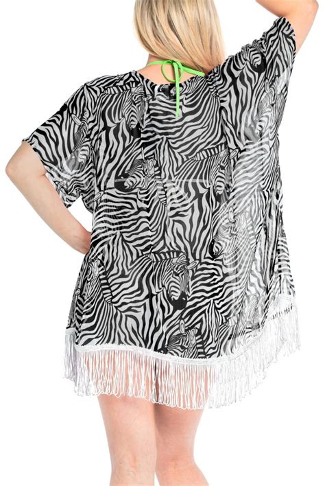 La Leela Plus Size Bikini Cover Up Cardigan Kimono Black R Osfm L X Ebay