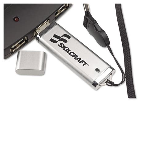 SKILCRAFT Ultra-Slim Flash Drive by AbilityOne® NSN5584985
