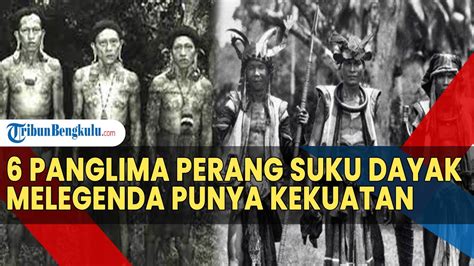 Heboh Panglima Jilah Pajaji Ini Panglima Perang Suku Dayak