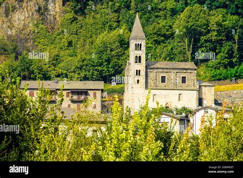 Church Of Santa Marta In Sondalo Village Valtellina Lombardy Italy