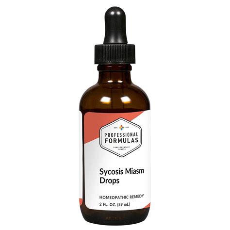 Professional Formulas Health Formulas Sycosis Miasm Formula 2oz