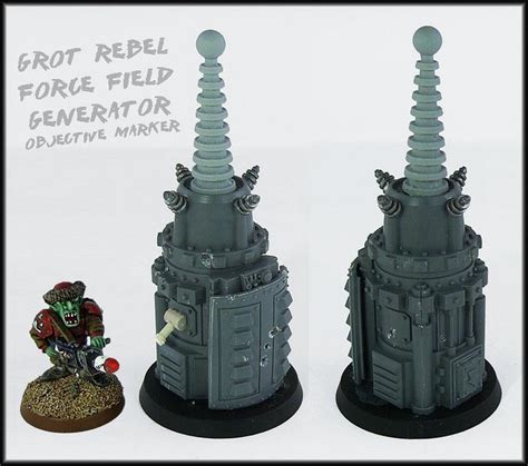 Warhammer 40k Ork Forcefield Generator Prop — Polycount