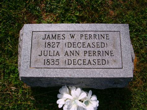 Julia Ann Shaver Perrine Find A Grave Memorial