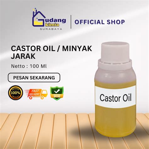 Jual Castor Oil Minyak Jarak 100 Ml Shopee Indonesia