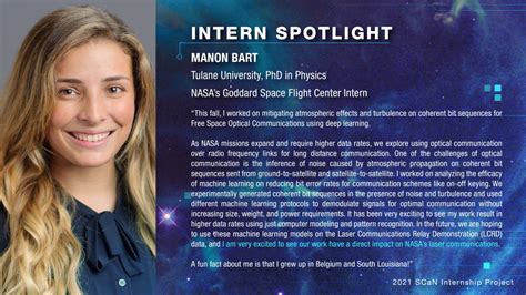 Nasa Space Communications And Navigation On Twitter Manon Bart A