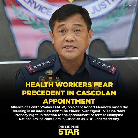 The Philippine Star On Twitter The Appointment Of A Retired Police