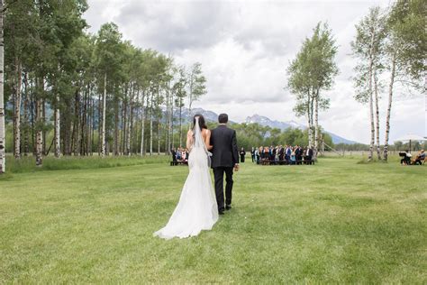 A Classic Summer Wedding At Snake River Ranch Jackson Hole Real Wedding