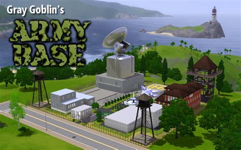 Sims 4 Military Base Lot