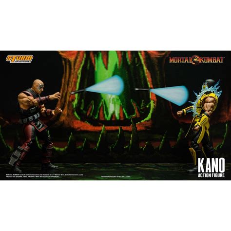 Mortal Kombat Action Figure KANO 1 12 Storm Collectibles MegaOtaku