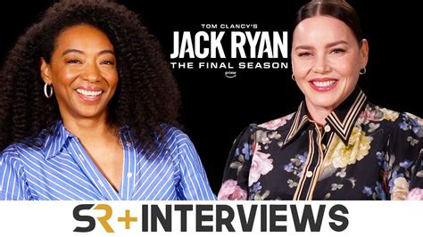 Abbie Cornish And Betty Gabriel Interview Jack Ryan Season 4