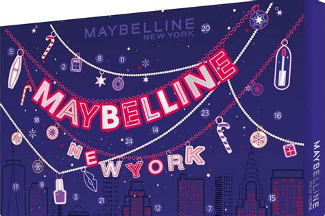 Maybelline New York Calendrier De L Avent Mescadeaux