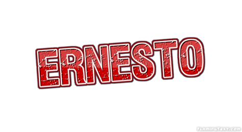 Ernesto Logo Herramienta De Diseño De Nombres Gratis De Flaming Text