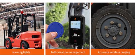 Tag Based Proximity Warning Alert System Forklift Safety Anti