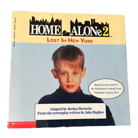 Home Alone 2 Lost In New York Vintage Book 1991 £7 90 Picclick Uk