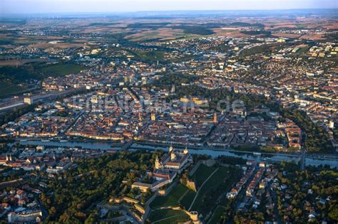 Luftbild W Rzburg Historische Altstadt Mit Residenz Und Festung