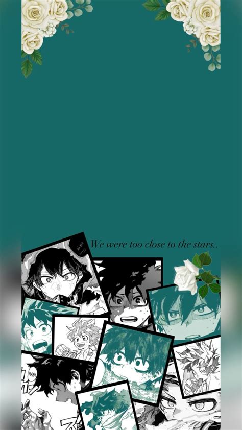 ˚ʚ♡ɞ˚Izuku Inspired Wallpaper˚ʚ♡ɞ˚ | Manga illustration, Wallpaper ...