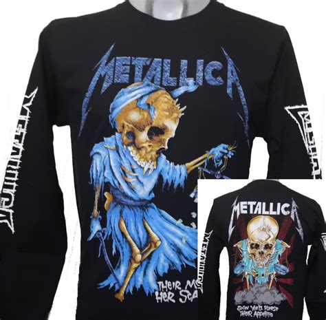 Metallica Long Sleeved T Shirt Size M RoxxBKK