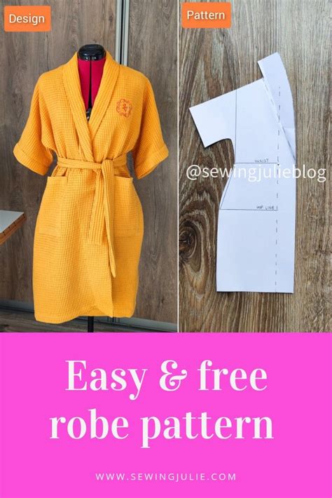 How To Sew A Robe With Free Pattern Artofit