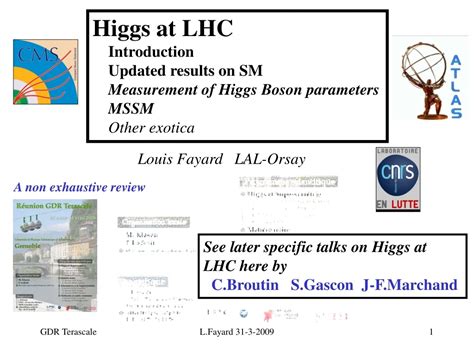 Ppt Exploring Higgs Boson Parameters And Exotic Physics At Lhc A