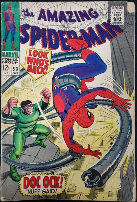 Amazing Spider Man Doc Ock Appearance Stan Lee John Romita