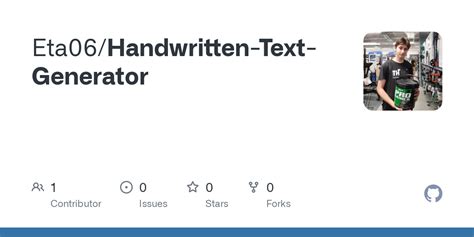 GitHub - Eta06/Handwritten-Text-Generator