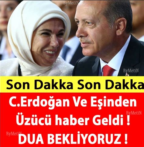 C Erdoğan ve Eşinden Üzücü haber geldi Dua Bekliyoruz