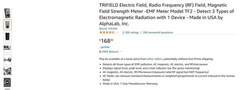 Mai Trifield Electric Field Radio Frequency Rf Field Magnetic Field