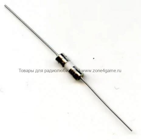 Предохранитель 3.6х10мм с выводами 0,5А (шт.)