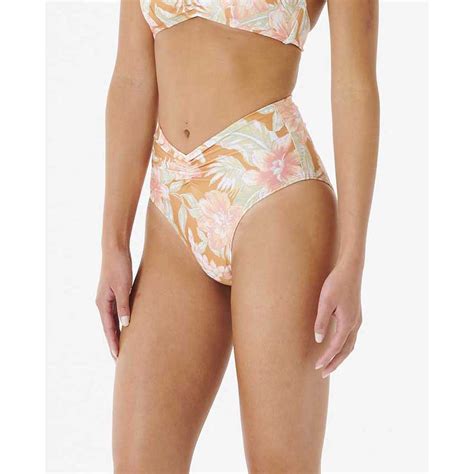 Rip Curl Always Summer High Waist Bikini Bottom Orange Dressinn