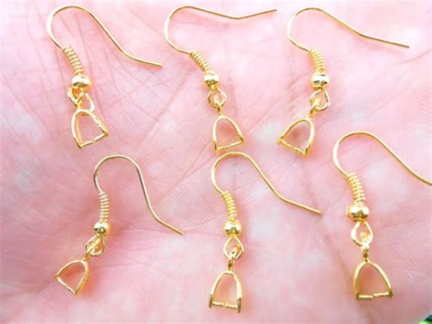 The Many Lot DIY Earring Findings Earrings Clasps Hooks Fittings DIY