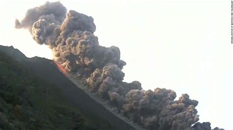 Video shows volcano eruption in Italy - BESPOKE Marketing Republic