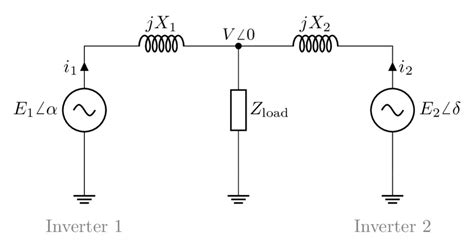 Draw Equivalent Model Of Two Inverters With Circuitikz Tikzblog