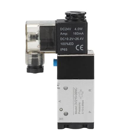 Pneumatic Solenoid Valve Aluminum Alloy Quick Response Direct Acting