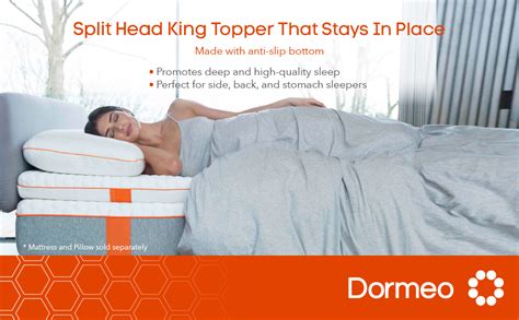 Dormeo Split King Mattress Topper OctaspringⓇ Technology