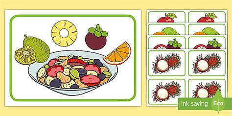 Fruit Salad Game Indonesian (teacher made) - Twinkl