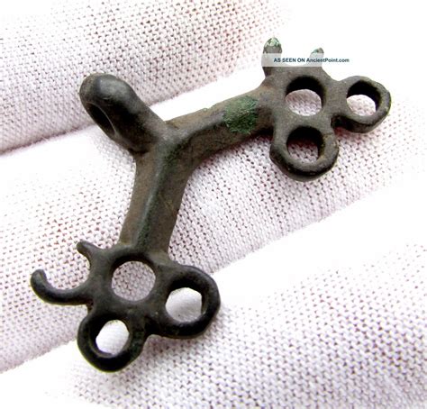 Iron Age Bronze Horse Harness Pendant Ancient Historic Wearable